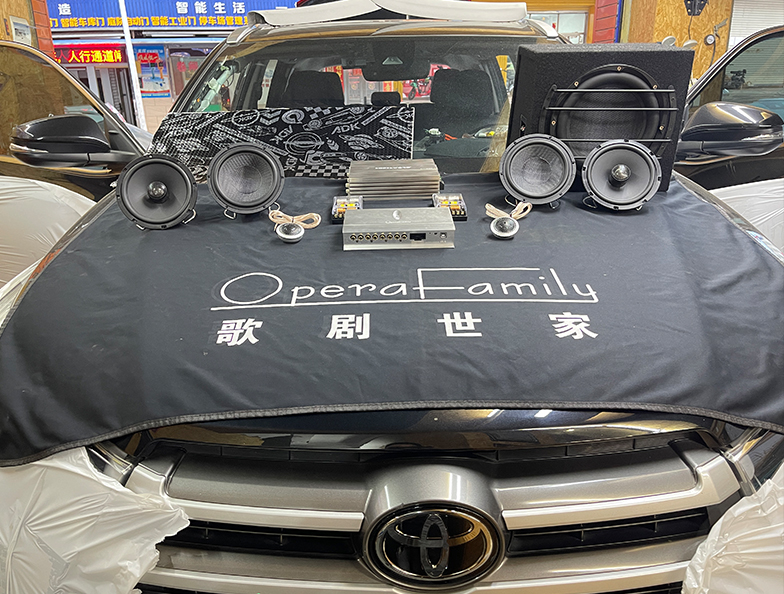 豐田漢蘭達(dá)音響改裝歌劇世家 簡改4.1聲...