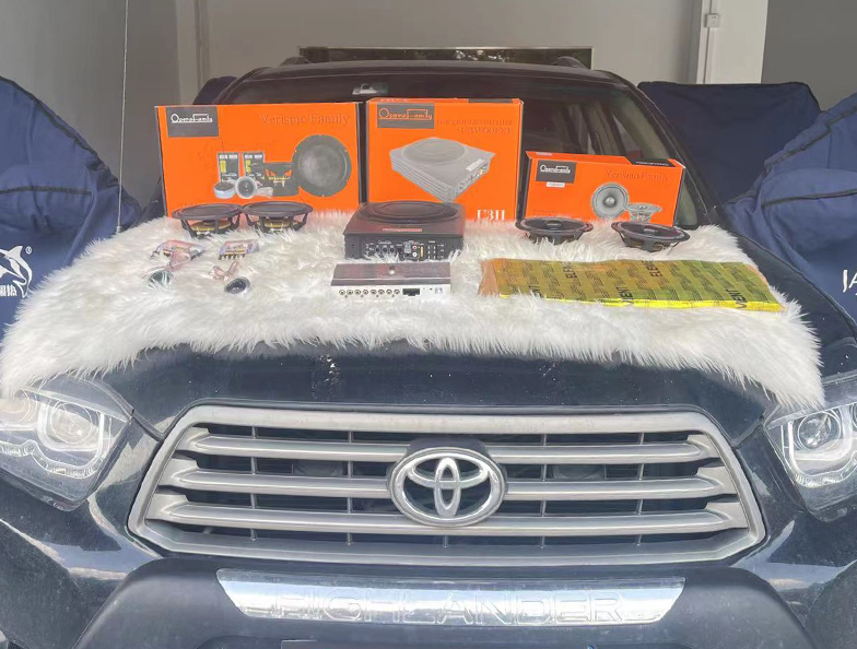 開車的樂趣！豐田漢蘭達音響改裝“雙倍”還...