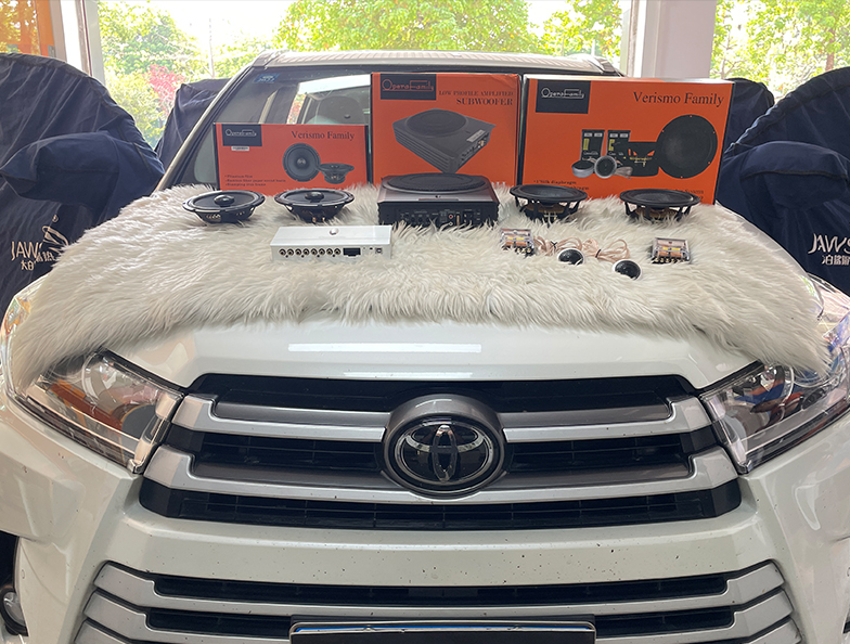 豐田漢蘭達(dá)改裝歌劇世家音響 為行車體驗增...