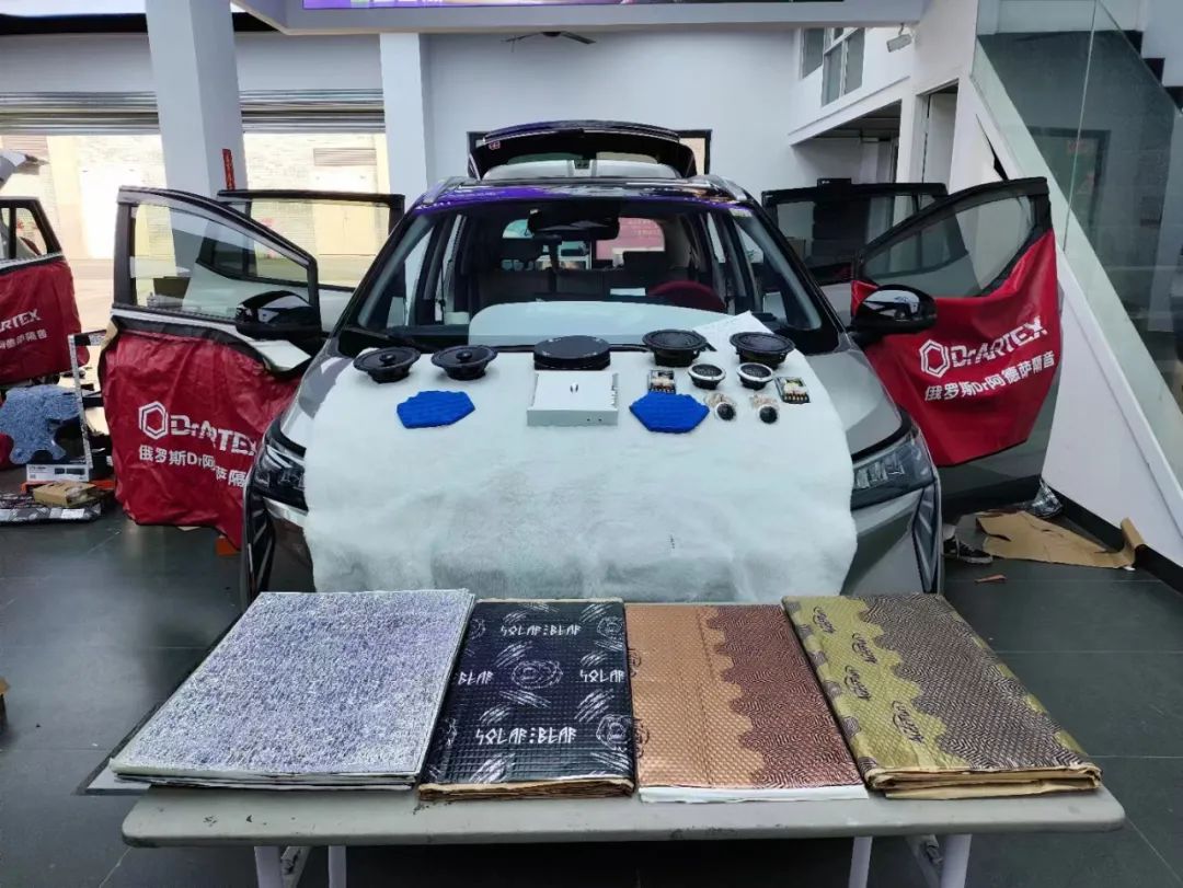 埃安y音響隔音升級(jí)，自然好聲音，聽音更清晰