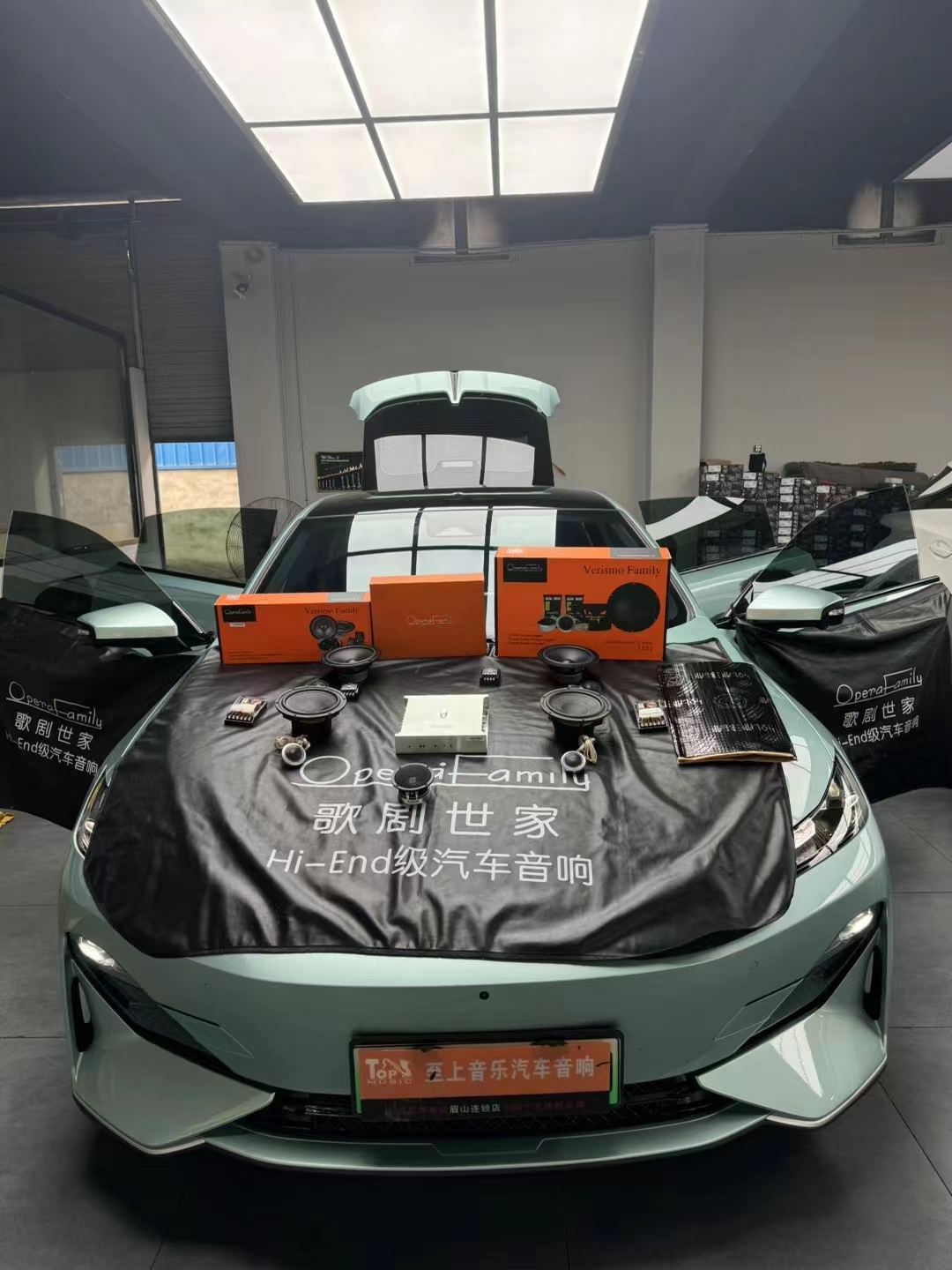 長安深藍(lán)03音響隔音升級，靜謐之旅，悅耳隨行