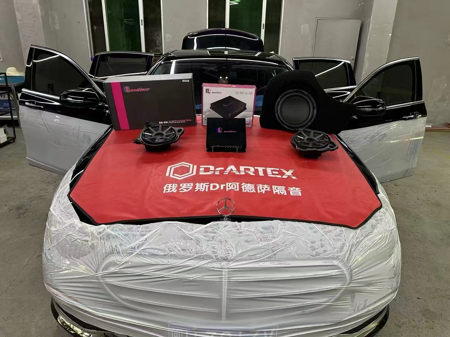 奔馳E260音響升級(jí)，音樂與駕駛的和諧共...